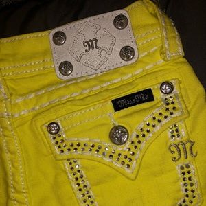 Girls Miss Me Capris